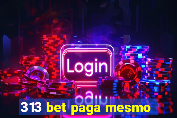 313 bet paga mesmo